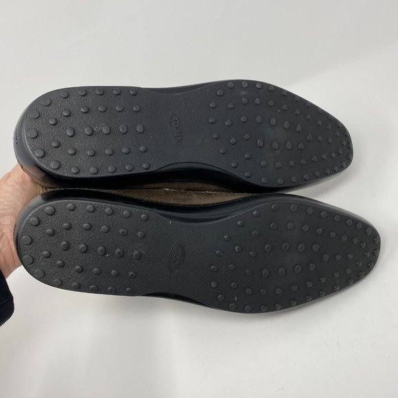 NEW tod's leather slip on loafers - Picture 6 of 7